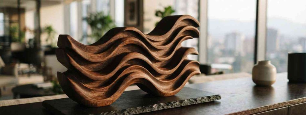 wooden wave